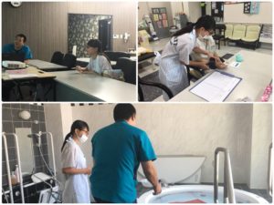 夏休み介護体験会