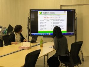 看護学生 当院見学