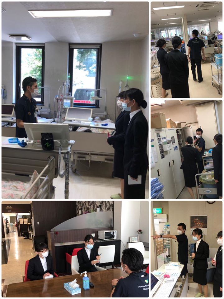 パース大学臨工４年生来院