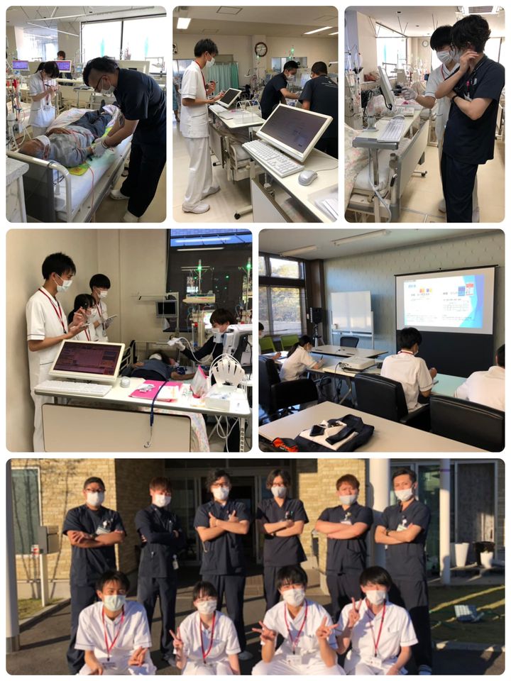 臨床工学技士の学生、1日体験学習②